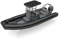 Bombard Explorer 700 NEO felfújható csónak, fekete