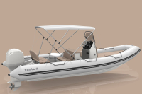 Bombard Sunrider 700 NEO felfújható csónak világos szürke / kavicsos