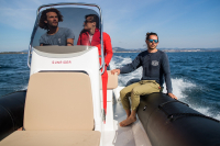 Bombard Sunrider 650 Strongan felfújható csónak fekete / kavicsos