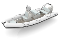 Bombard Sunrider 700 NEO felfújható csónak világos szürke / világos szürke