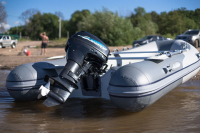 Gladiator Rib 270 AL felfújható csónak alumínium padlóval - szürke