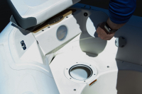 Zodiac Yachtline 400 DL Strongan felfújható csónak - szürke