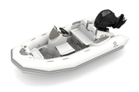 Zodiac Yachtline 360 ​​​​​​DL NEO felfújható csónak - világos szürke