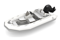 Zodiac Yachtline 400 DL NEO felfújható csónak - világos szürke