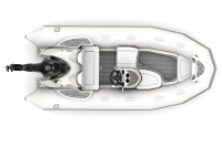Zodiac Yachtline 400 DL NEO felfújható csónak - világos szürke