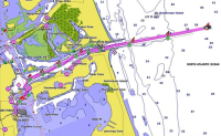 BlueChart G3 Vision - VEU509S / Navigációs térkép Duna térkép/