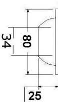 Víz alatti LED lámpa 5 W - kék
