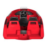SEASTORM 14 HDPE Extra tartós műanyag csónak piros – 427 cm