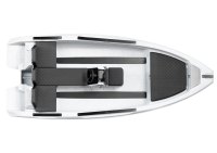 SEASTORM 14 HDPE Extra tartós műanyag csónak fehér - 427 cm