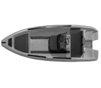 SEASTORM 17 HDPE Extra tartós műanyag csónak szürke – 518 cm