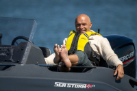 SEASTORM 17 HDPE Extra tartós műanyag csónak zöld – 518 cm