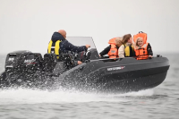 SEASTORM 17 HDPE Extra tartós műanyag csónak zöld – 518 cm