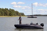 SEASTORM 17 HDPE Extra tartós műanyag csónak zöld – 518 cm