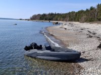 SEASTORM 17 HDPE Extra tartós műanyag csónak zöld – 518 cm