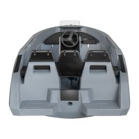 SEASTORM 14 HDPE Extra tartós műanyag csónak szürke - 427 cm