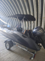 SEA STORM 17 HDPE Extra tartós műanyag csónak sötétszürke - 518 cm