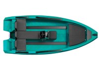 SEASTORM 14 HDPE Extra tartós műanyag csónak sötét zöld – 427 cm