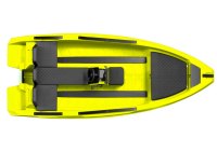 SEASTORM 14 HDPE Extra tartós műanyag csónak sárga – 427 cm