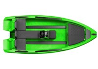 SEASTORM 14 HDPE Extra tartós műanyag csónak zöld – 427 cm