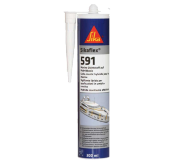 SIKAFLEX 591 fehér polimer gitt - 300 ml