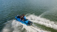 YAMAHA FX SVHO jet-ski, türkizkék