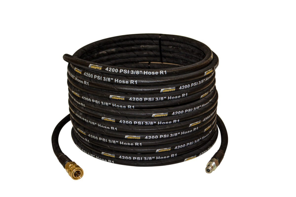 Magasnyomású gumitömlő 10 m – 3/8″ QC – M 3/8″ QC