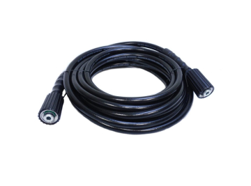 PVC fekete magasnyomású tömlő 7,62m 3200PSI 220bar - 1/4″