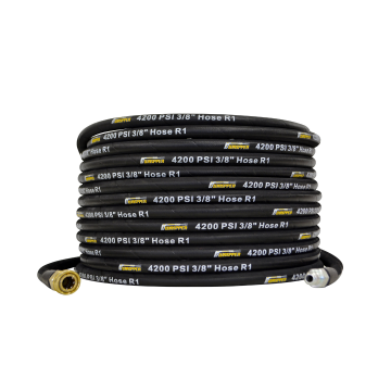 Magasnyomású gumitömlő 3/8″ QC – 20 m