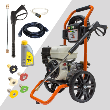 Gaspper GP3300HD benzinmotoros nagynyomású mosó, Honda GP200, 5,5 LE, 220 bar / 3 200 PSI