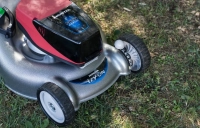 HONDA HRG 416 XB akkumulátoros fűnyíró 41cm, önjárás nélküli (akku és töltő nélkül)