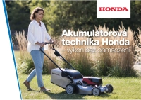 HONDA HRG 416 XB akkumulátoros fűnyíró 41cm, önjárás nélküli (akku és töltő nélkül)