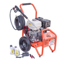 Gaspper GP4200HD benzinmotoros nagynyomású mosó, Honda, 15,0 LE, 290 bar / 4 200 PSI