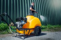 Gaspper GF120 benzinmotoros nagynyomású mosó 120 l-es víztartállyal, Peggas, 5,2 LE, 220 bar / 3 200 PSI