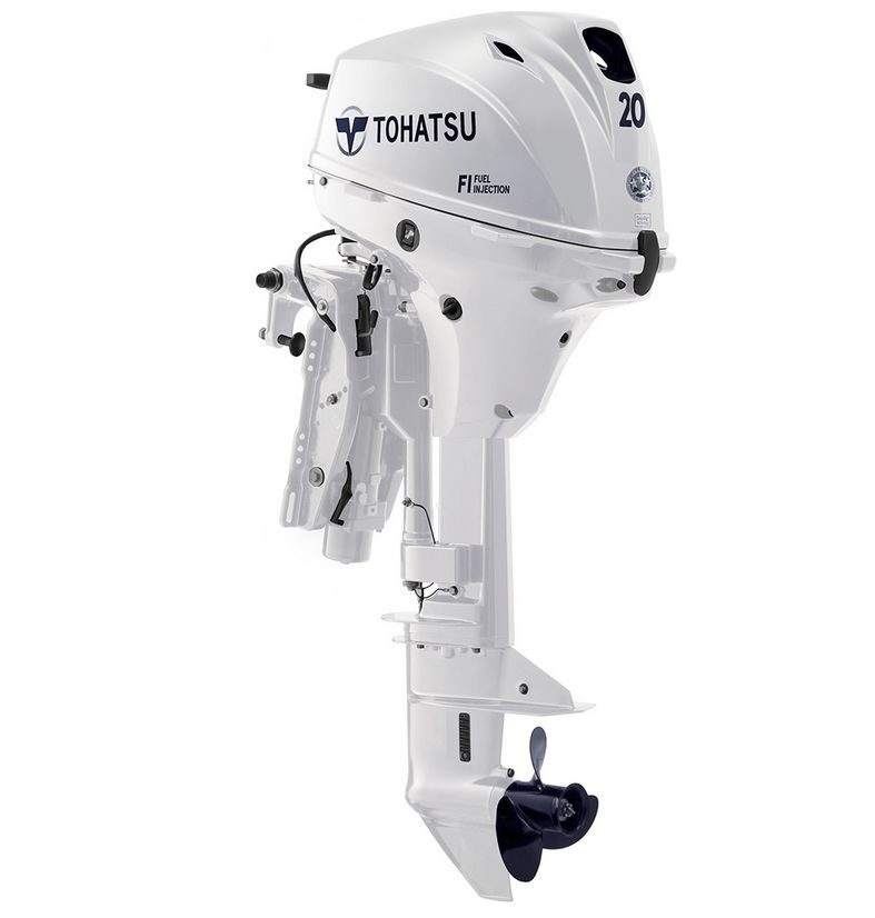 Tohatsu MFS20EW EPTL csónakmotor + ingyen olaj