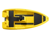 SEASTORM 12 HDPE Extra tartós műanyag csónak sárga – 366 cm