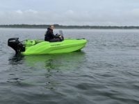 SEASTORM 12 HDPE Extra tartós műanyag csónak zöld – 366 cm