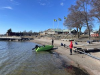 SEASTORM 12 HDPE Extra tartós műanyag csónak zöld – 366 cm