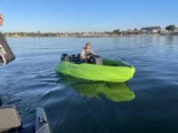 SEASTORM 12 HDPE Extra tartós műanyag csónak zöld – 366 cm