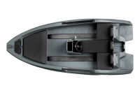 SEASTORM 12 HDPE Extra tartós műanyag csónak szürke – 366 cm