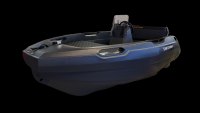 SEASTORM 13s HDPE Extra tartós műanyag csónak szürke – 400 cm
