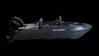 SEASTORM 13s HDPE Extra tartós műanyag csónak szürke – 400 cm