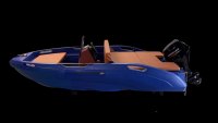 SEASTORM 13s HDPE Extra tartós műanyag csónak sárga – 400 cm