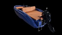 SEASTORM 13s HDPE Extra tartós műanyag csónak sárga – 400 cm