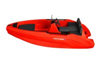 SEASTORM 12 HDPE Extra tartós műanyag csónak piros – 366 cm