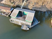 HOUSEBOAT ELADÓ – egyedi vízi lakhatás közvetlenül a Vágon, Komáromban