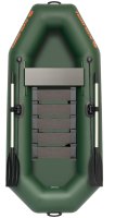 KOLIBRI K230 Lite felfújható csónak rácsos padlóval - zöld