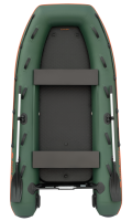 Kolibri KM-330XL felfújható csónak zöld, nagynyomású légterelővel, padlóval