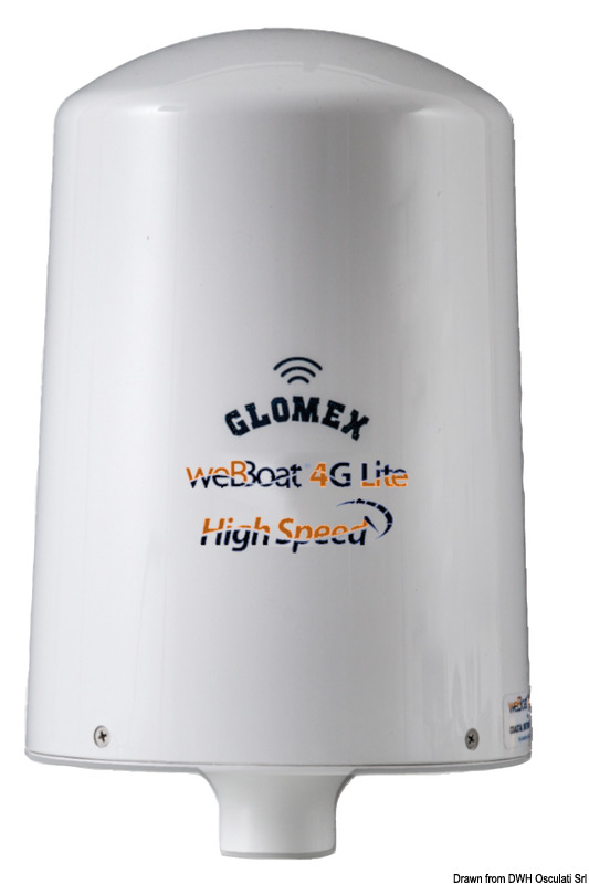 GLOMEX weBBoat® 4G Lite nagysebességű antenna