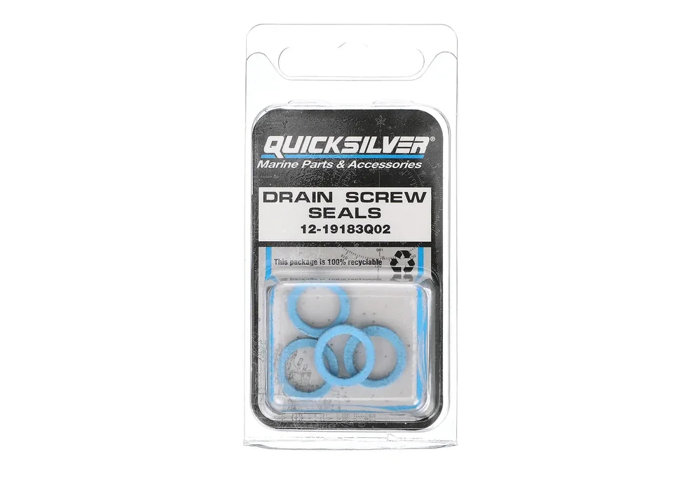 QUICKSILVER Tömítő alátétek Mercury / Mariner leeresztőcsavarhoz