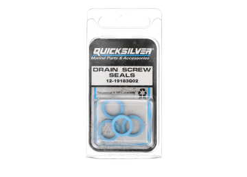 QUICKSILVER Tömítő alátétek Mercury / Mariner leeresztőcsavarhoz